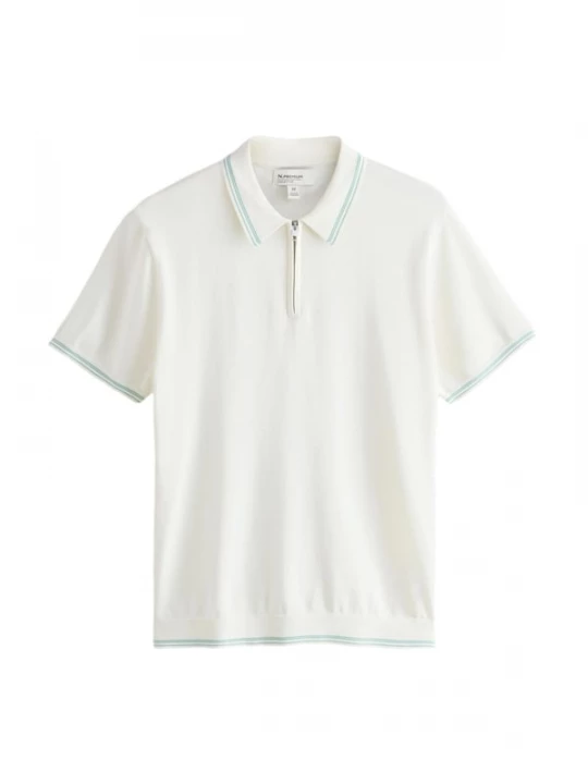Foto van product Next Shirt lichtblauw / wit