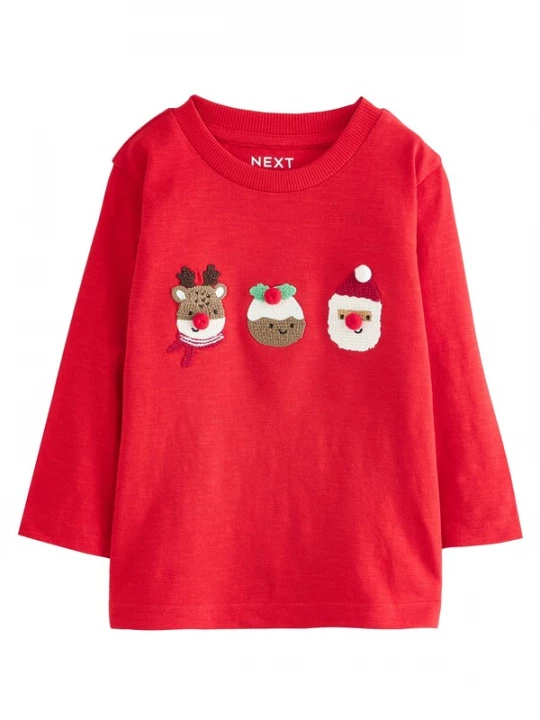 Foto van product Next Shirt lichtbruin / lichtgroen / rood / wit