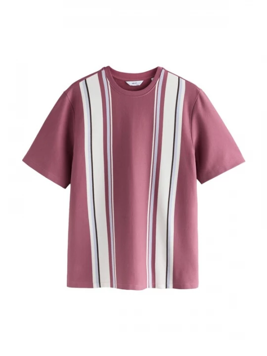 Foto van product Next Shirt lichtgrijs / lichtlila / eosine / zwart