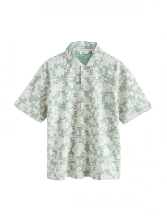 Foto van product Next Shirt lichtgroen / wit