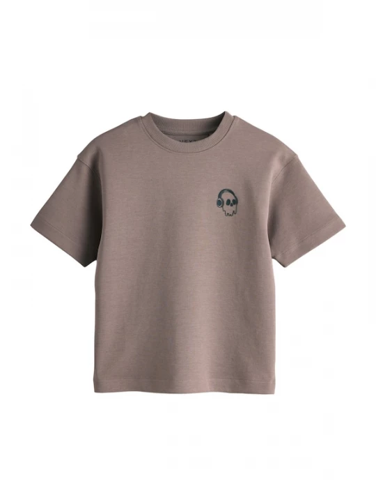 Foto van product Next Shirt marine / bruin gemêleerd / zwart