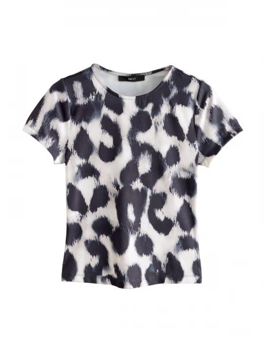 Foto van product Next Shirt marine / petrol / wit