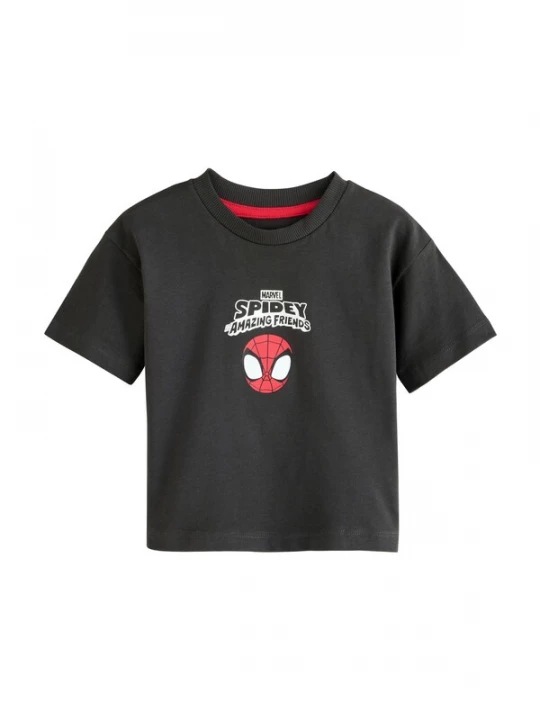 Foto van product Next Shirt 'Marvel' blauw / antraciet / rood / wit