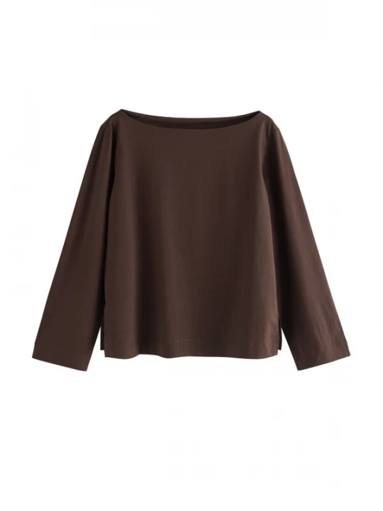 Foto van product Next Shirt 'N. Premium' chocoladebruin