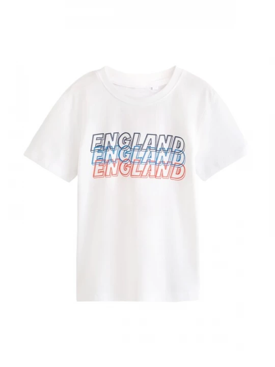 Foto van product Next Shirt navy / donkerblauw / rood / wit