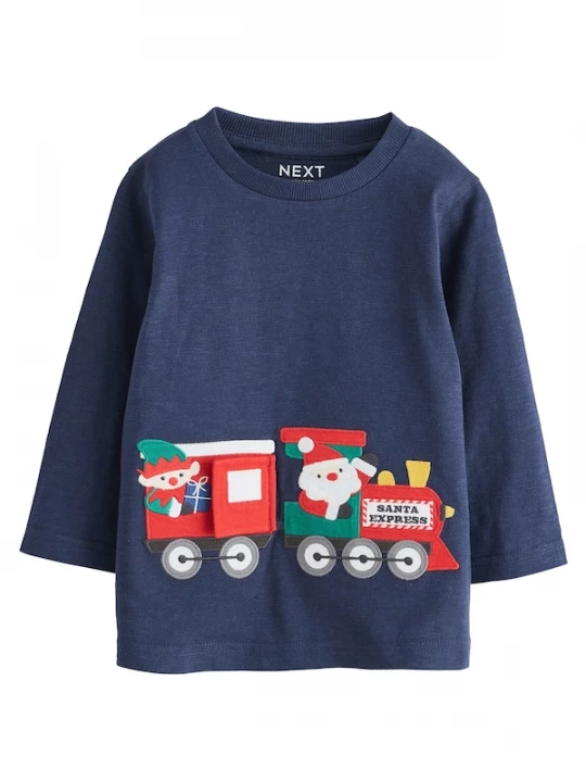 Foto van product Next Shirt navy / geel / rood / wit