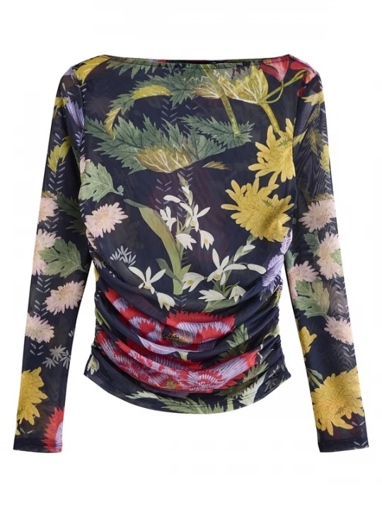 Foto van product Next Shirt navy / geel / rood / wit