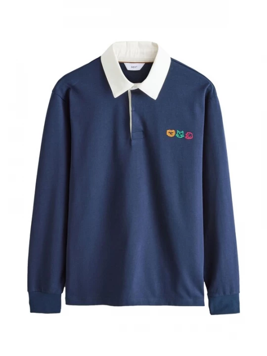 Foto van product Next Shirt navy / groen / rood / wit