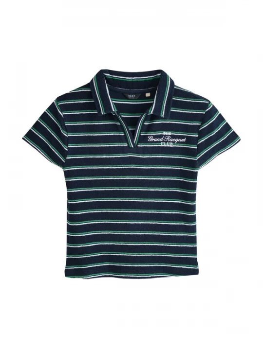 Foto van product Next Shirt navy / groen / wit