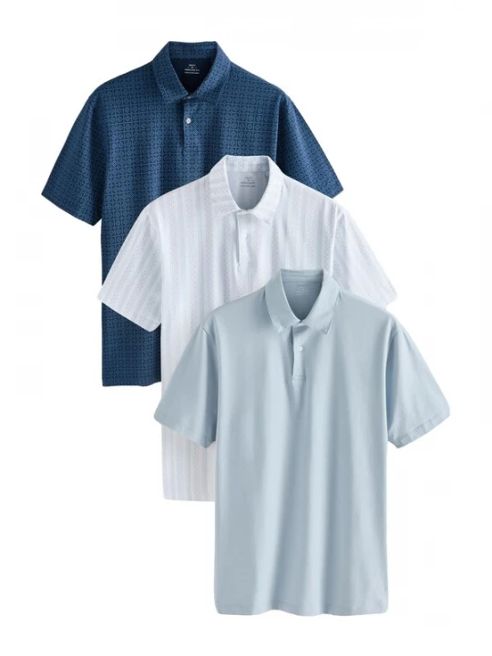 Foto van product Next Shirt navy / lichtblauw