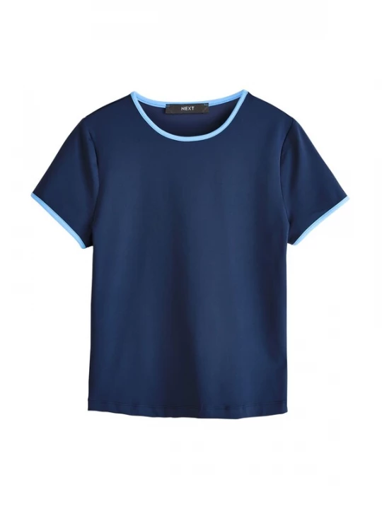 Foto van product Next Shirt navy / lichtblauw