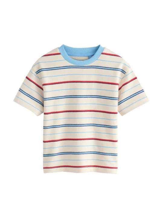 Foto van product Next Shirt navy / lichtblauw / rood / natuurwit