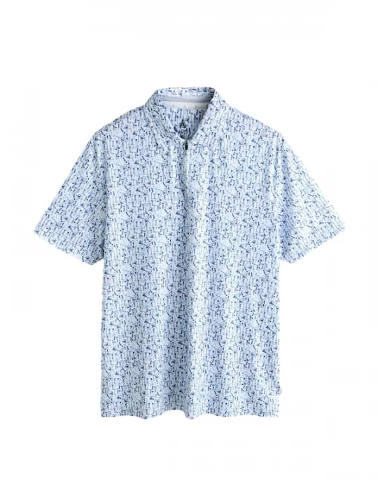 Foto van product Next Shirt navy / lichtblauw / wit