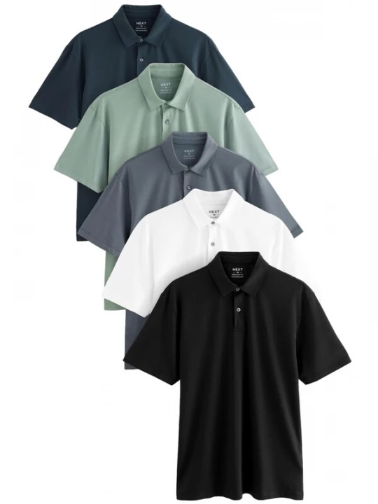 Foto van product Next Shirt navy / mintgroen / zwart / wit