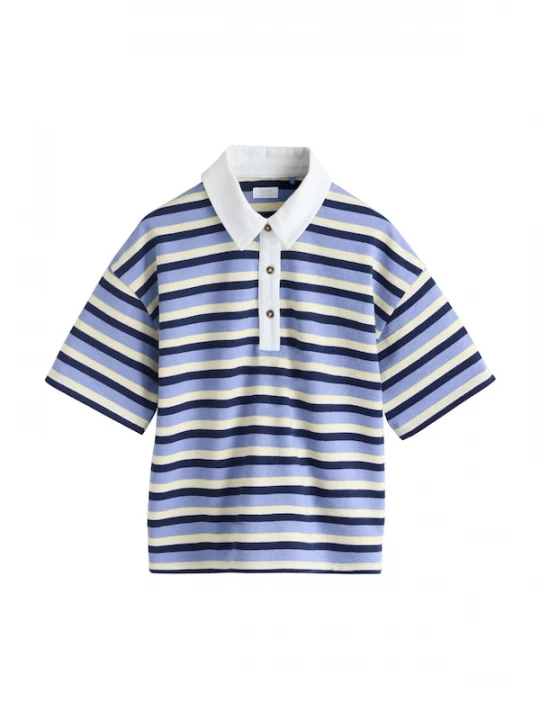 Foto van product Next Shirt navy / pasteelgeel / lichtgeel / violetblauw