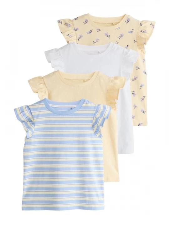 Foto van product Next Shirt navy / pastelblauw / pasteelgeel / wit