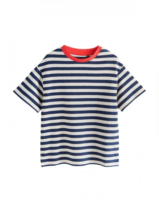 Foto van product Next Shirt navy / rood / wit
