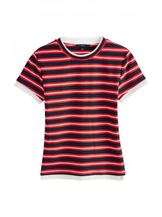 Foto van product Next Shirt navy / rood / wit