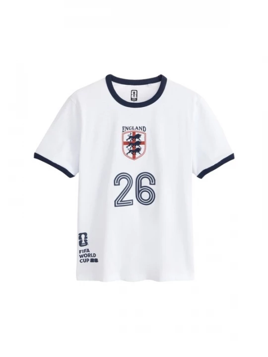 Foto van product Next Shirt navy / rood / wit