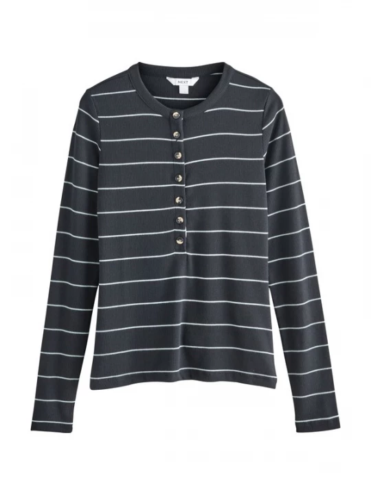 Foto van product Next Shirt navy / wit