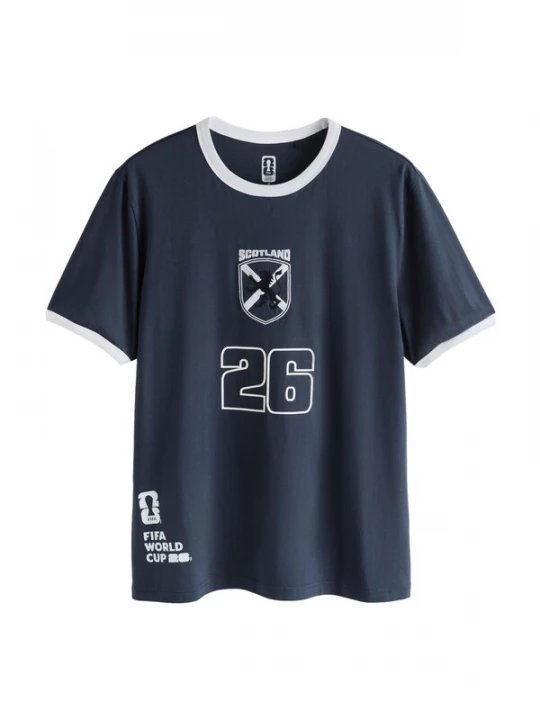 Foto van product Next Shirt navy / wit