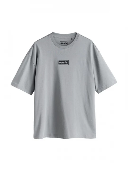 Foto van product Next Shirt 'Oasis' grijs / zwart