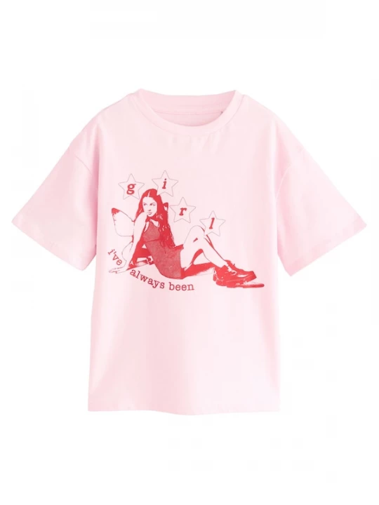 Foto van product Next Shirt 'Olivia Rodrigo' rosé / rood