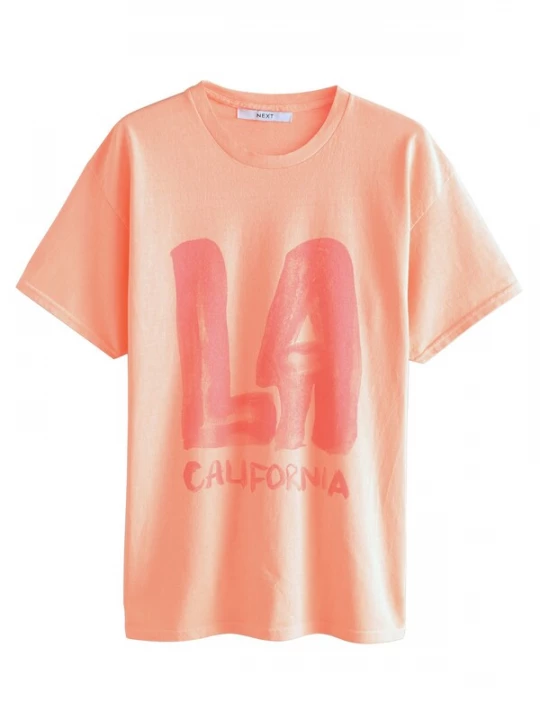 Foto van product Next Shirt oranje / donkeroranje