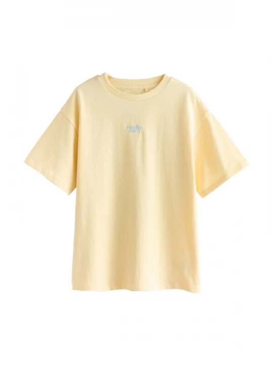 Foto van product Next Shirt pasteelgeel
