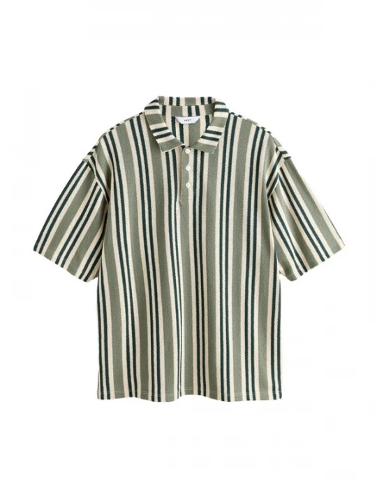 Foto van product Next Shirt pastelgroen / donkergroen / wolwit