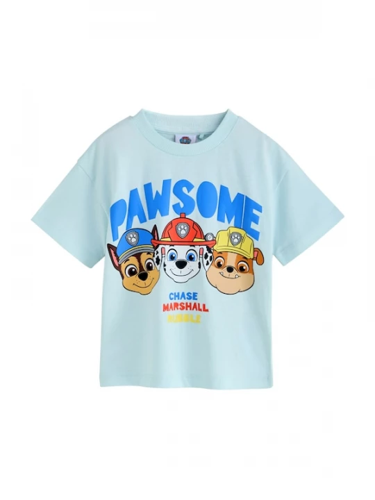 Foto van product Next Shirt 'Paw Patrol' blauw / geel / mintgroen / rood