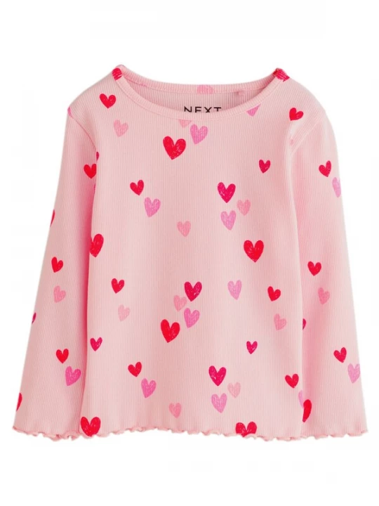 Foto van product Next Shirt pink / pastelroze / rood