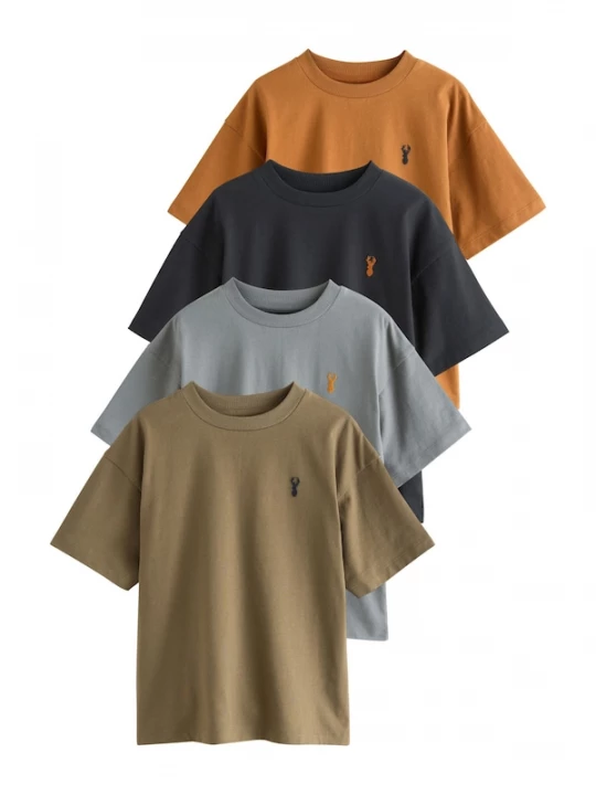 Foto van product Next Shirt pueblo / grijs / kaki / zwart