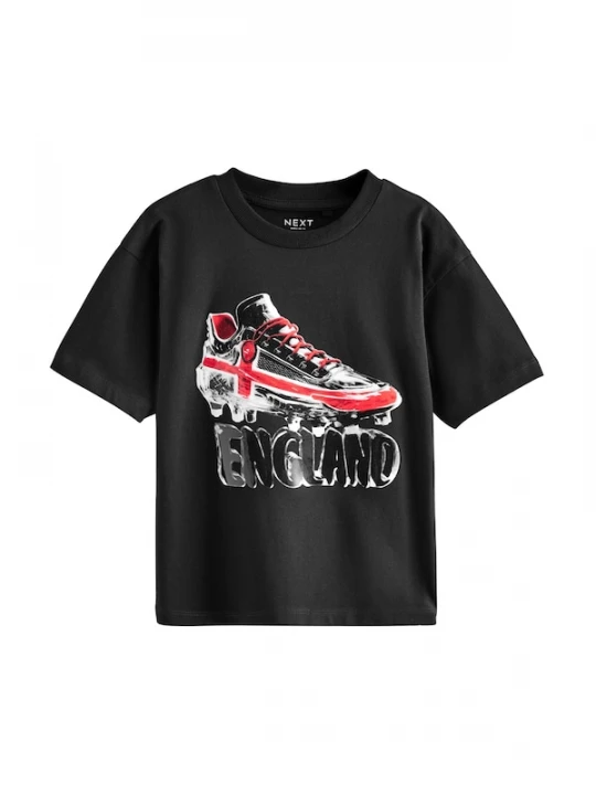 Foto van product Next Shirt rood / zwart / wit