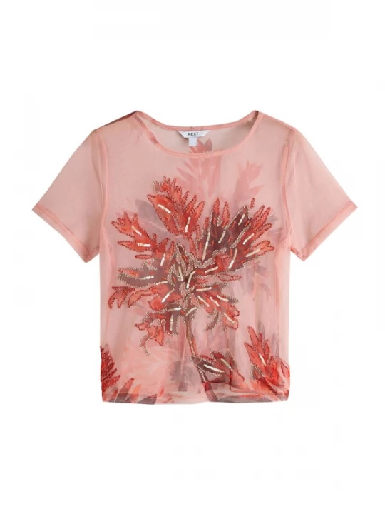 Foto van product Next Shirt rosa / rood