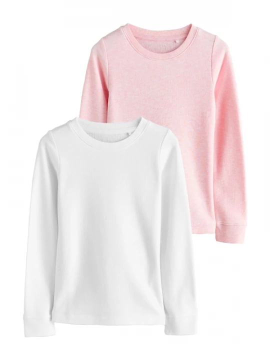 Foto van product Next Shirt rosa / wit