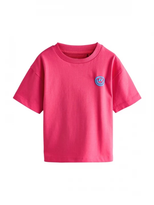 Foto van product Next Shirt royal blue / koningsblauw / framboos
