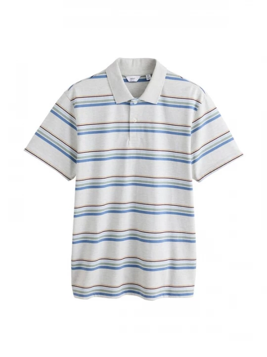 Foto van product Next Shirt saffier / donkerbruin / lichtgrijs / mintgroen