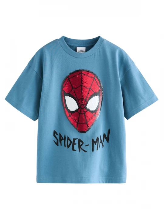 Foto van product Next Shirt smoky blue / rood / wit