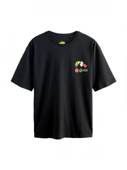 Foto van product Next Shirt spar / lichtrood / zwart / wit