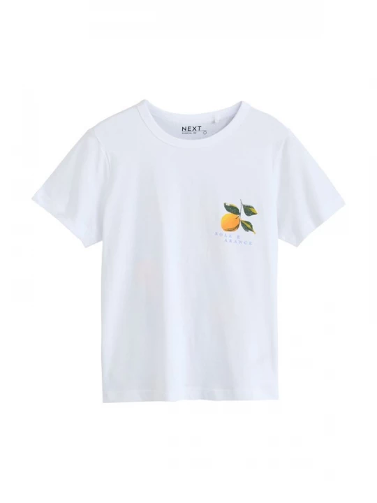 Foto van product Next Shirt spar / oranje / wit