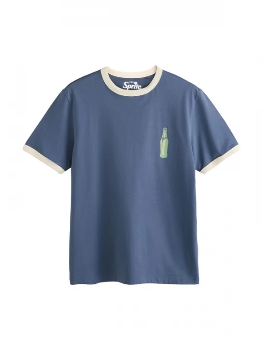 Foto van product Next Shirt 'Sprite' crème / saffier / groen / koraal