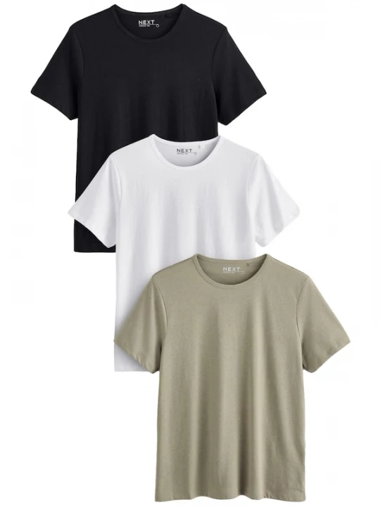 Foto van product Next Shirt taupe / zwart / wit