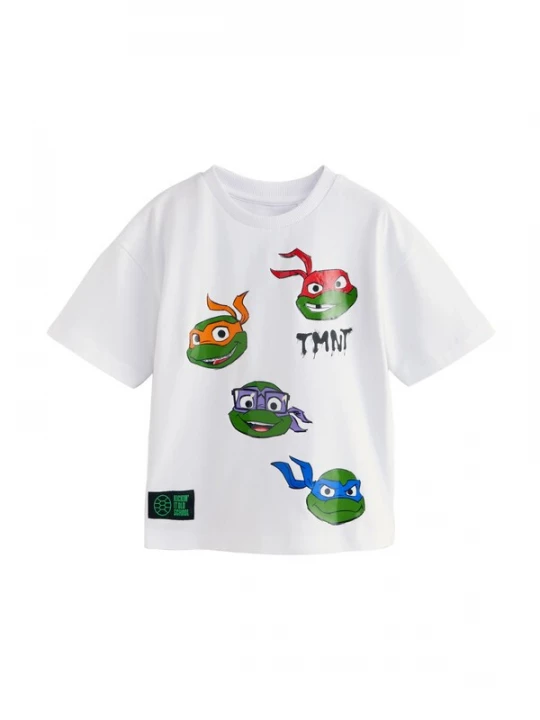 Foto van product Next Shirt 'Teenage Mutant Ninja Turtles' blauw / groen / rood / wit