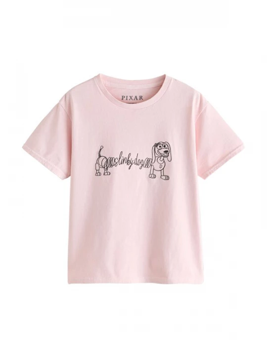 Foto van product Next Shirt 'Toy Story' rosé / zwart