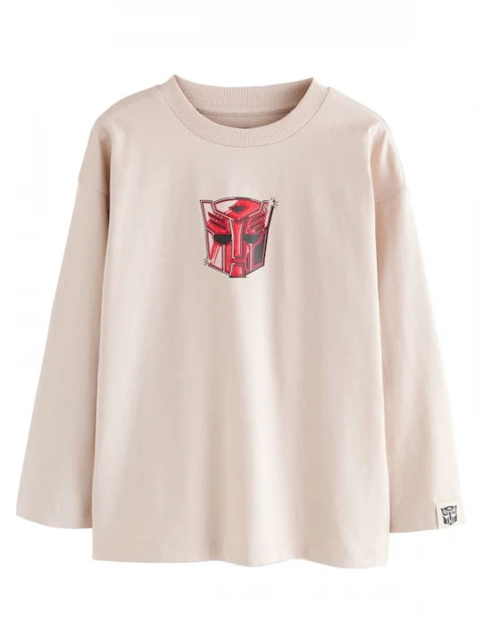 Foto van product Next Shirt 'Transformers' crème / marine / hemelsblauw / rood / zwart