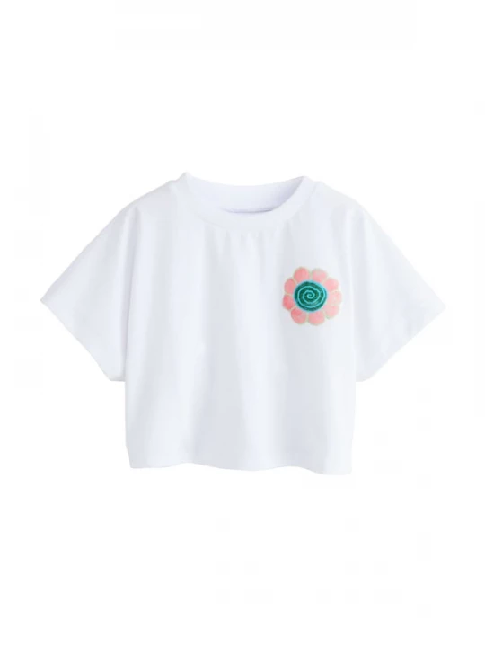 Foto van product Next Shirt turquoise / donkergroen / koraal / wit