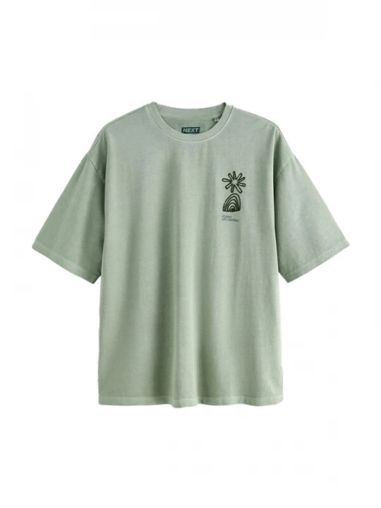 Foto van product Next Shirt turquoise / spar / zwart