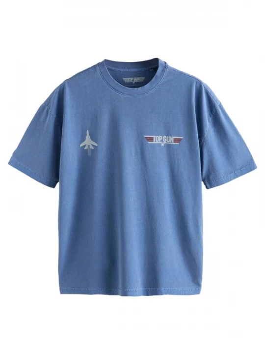Foto van product Next Shirt 'TV And Film' navy / lichtrood / wit