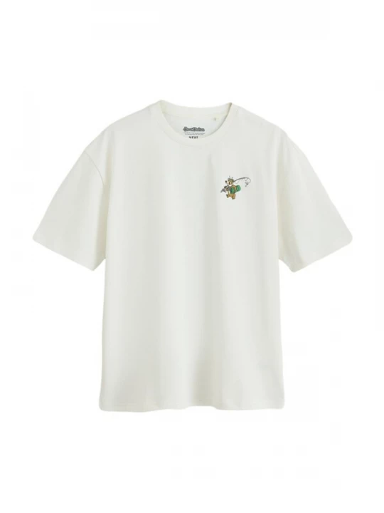 Foto van product Next Shirt 'Yogi Bear' bruin / lichtgrijs / groen / wit